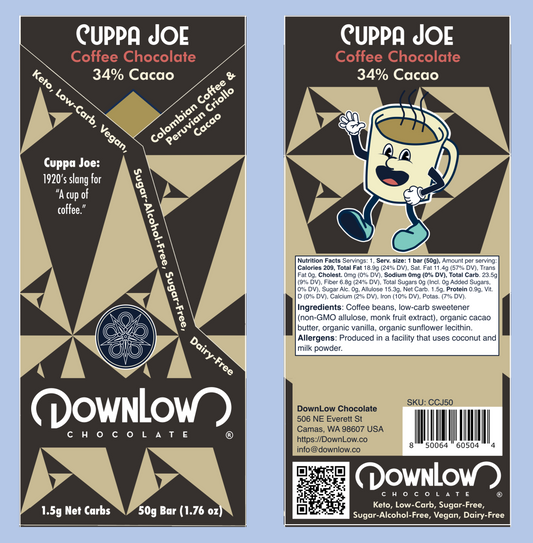 Cuppa Joe: Coffee Chocolate Bar