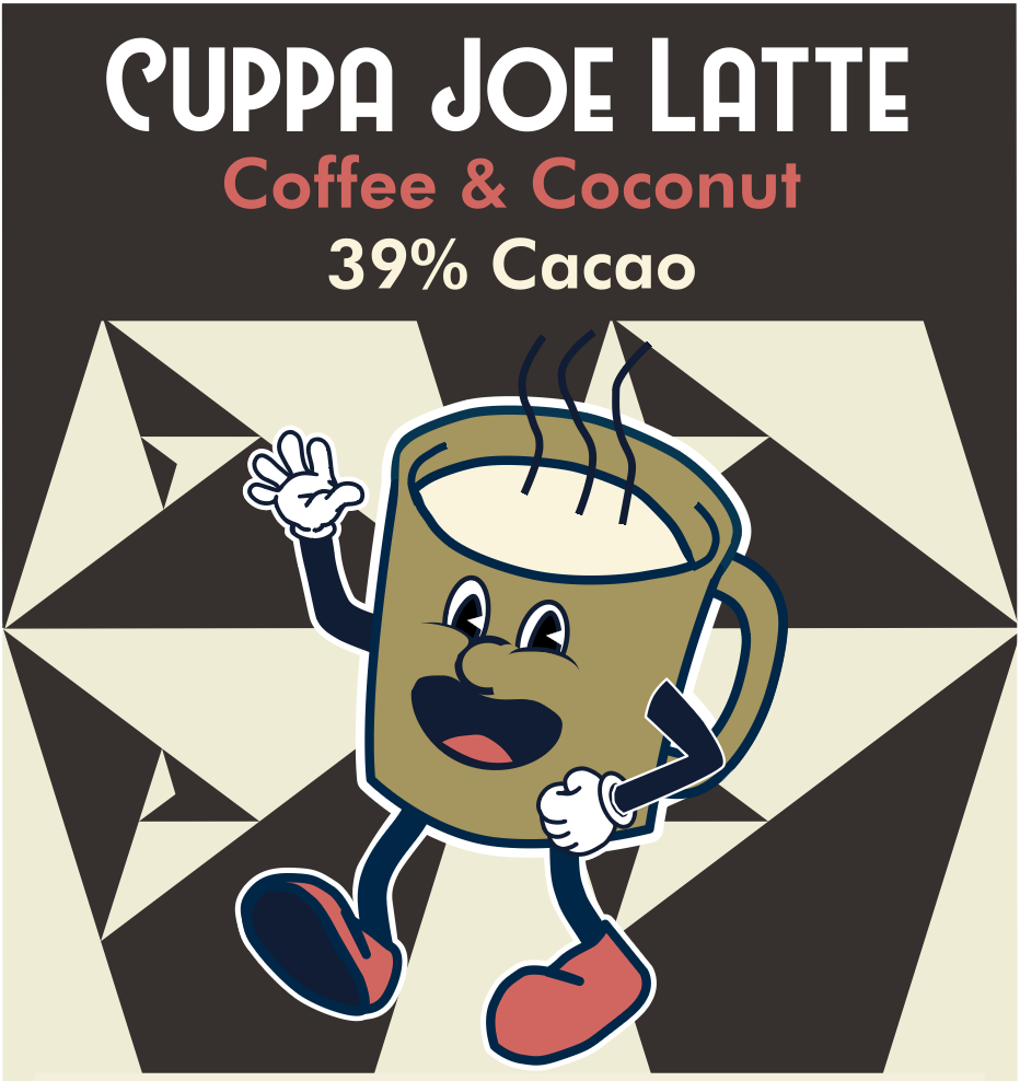 Cuppa Joe Latte: Coffee & Coconut Chocolate Bar