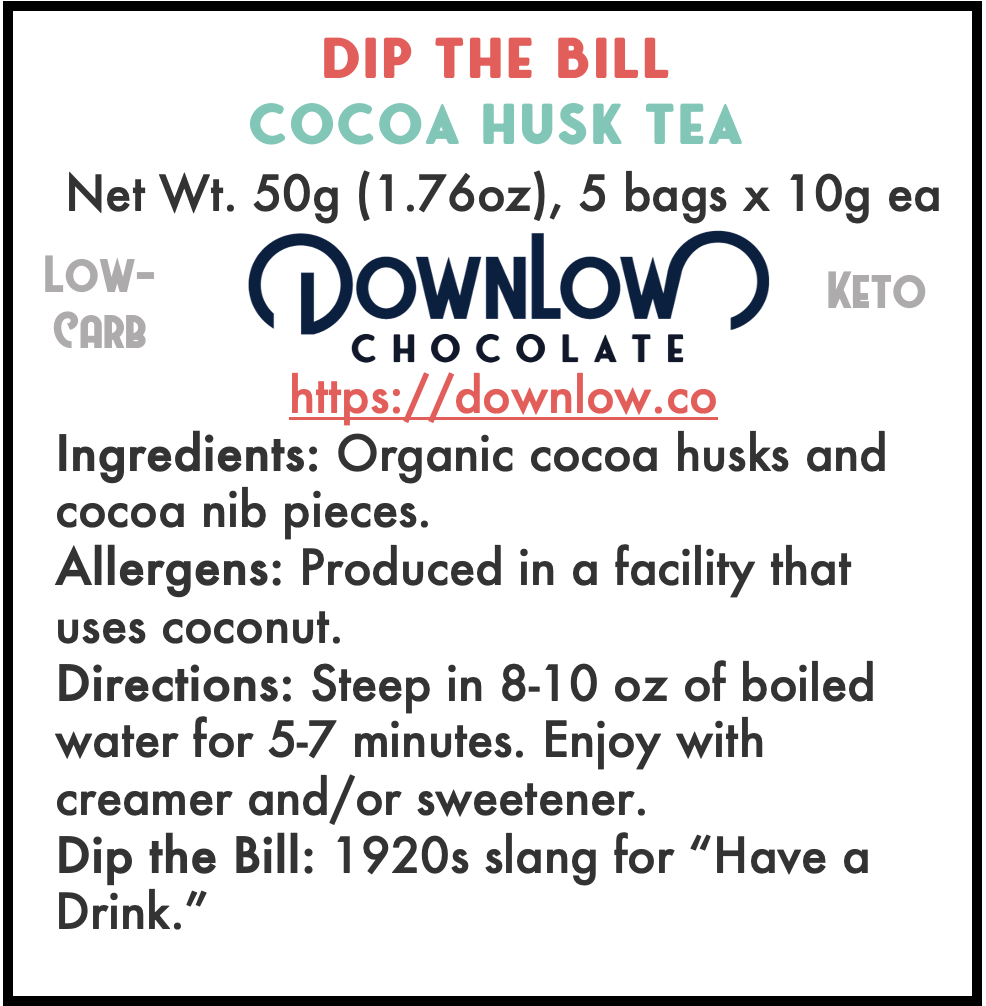 Dip the Bill: Cocoa Tea