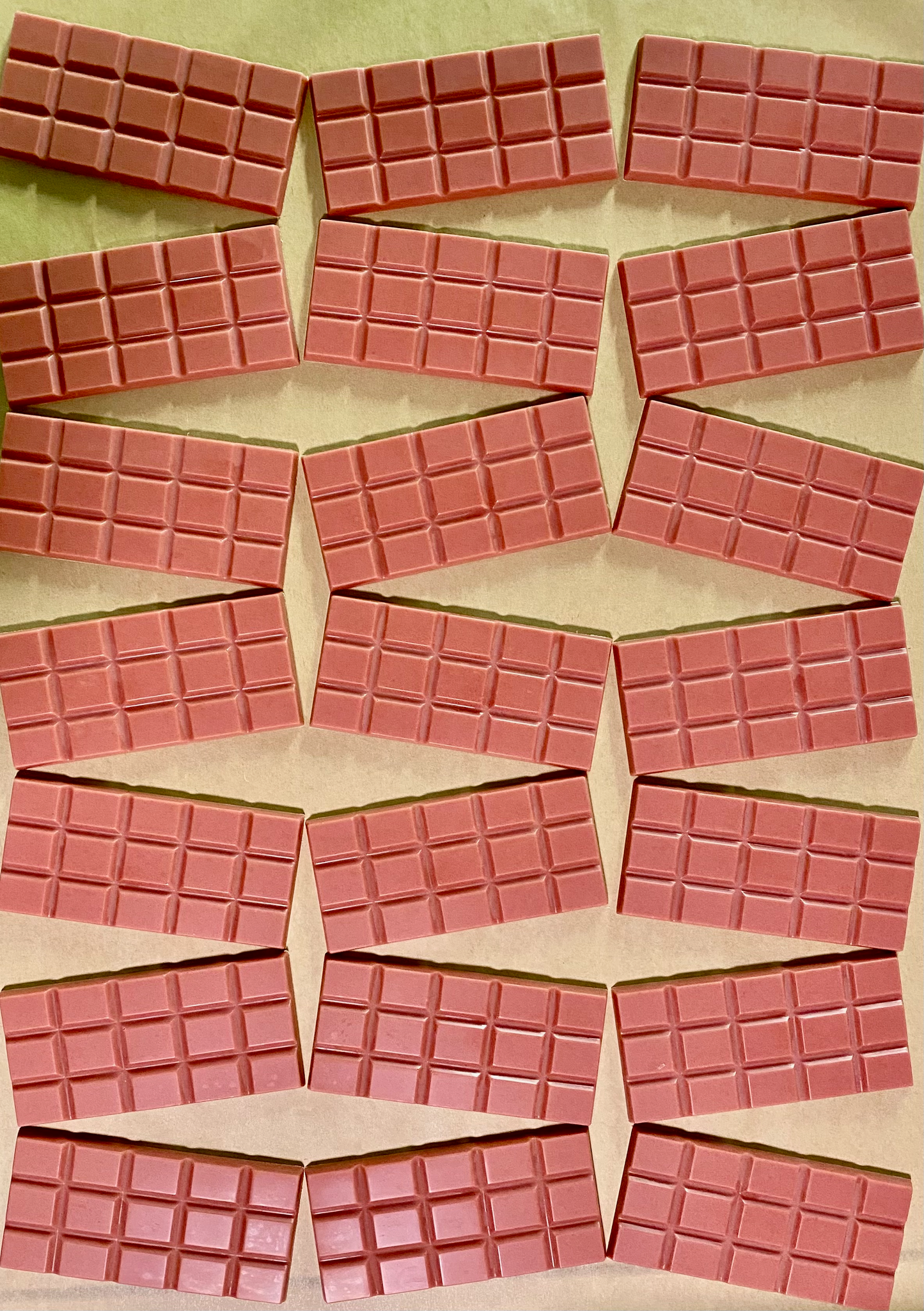 Strawberry Blonde: Strawberry Vegan White Chocolate Bar