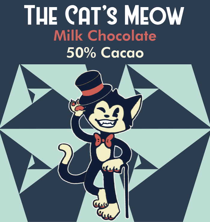 The Cat's Meow: Milk Chocolate Bar