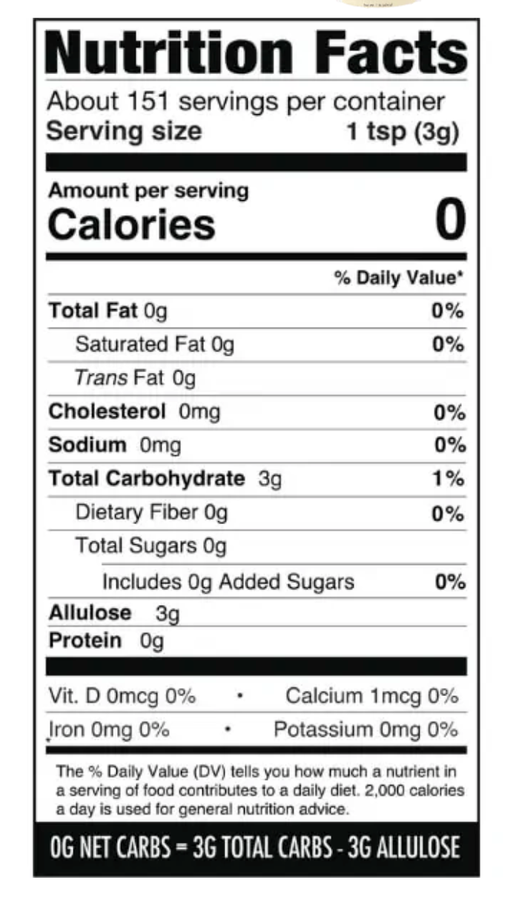 Besti: Allulose & Monk Fruit Sweetener