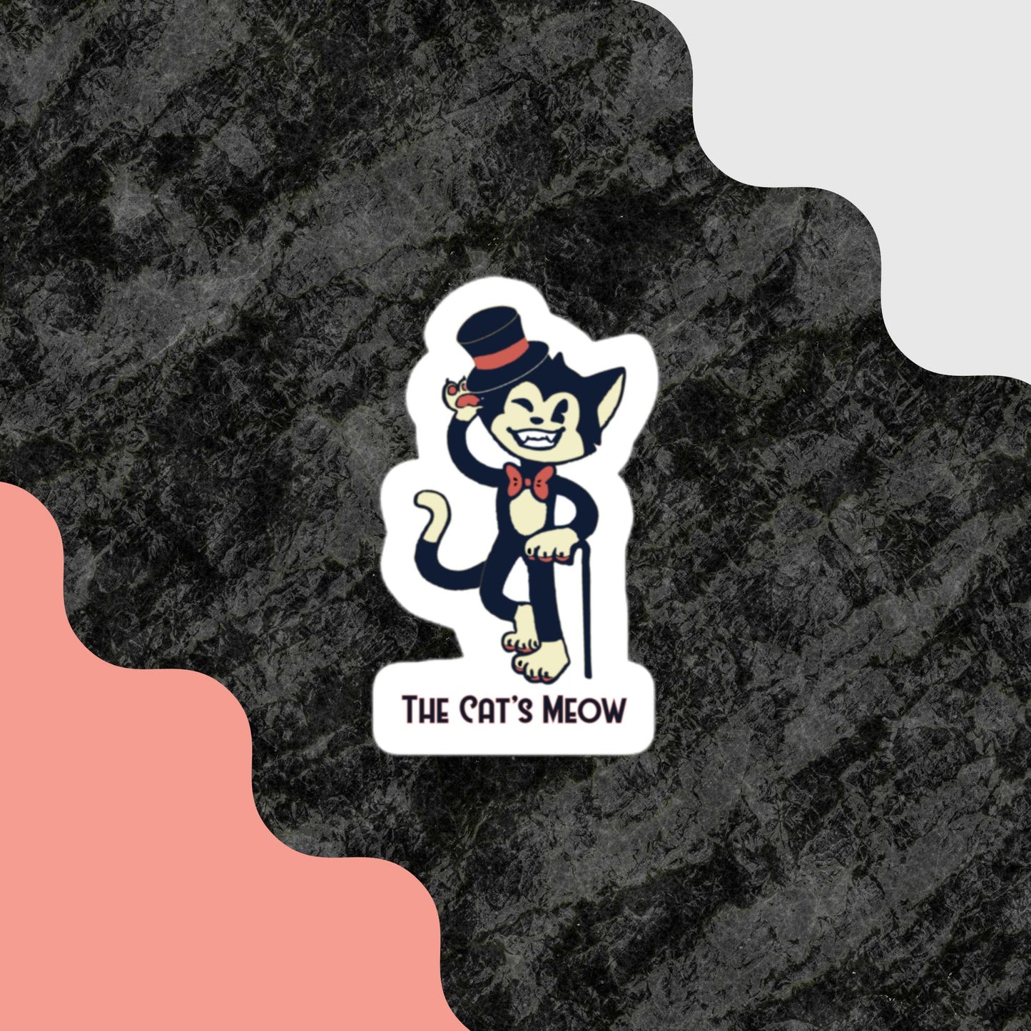The Cat's Meow Sticker