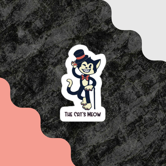 The Cat's Meow Sticker