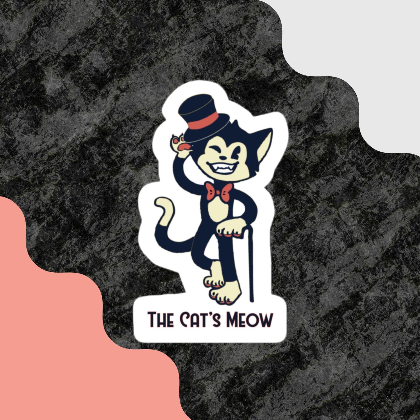 The Cat's Meow Sticker