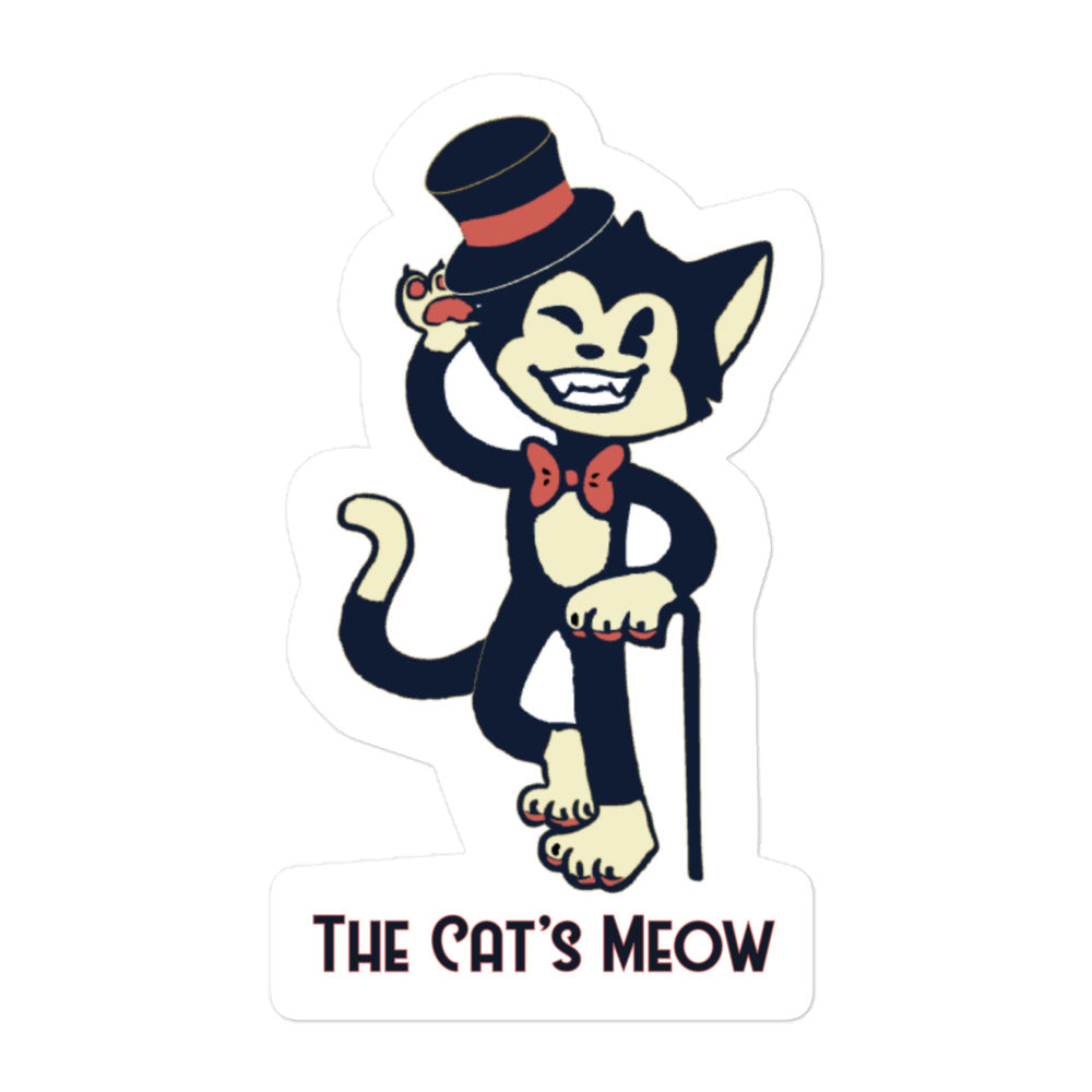 The Cat's Meow Sticker