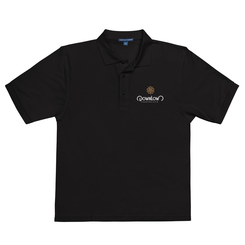 DownLow Chocolate Men's Premium Polo