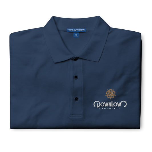 DownLow Chocolate Men's Premium Polo