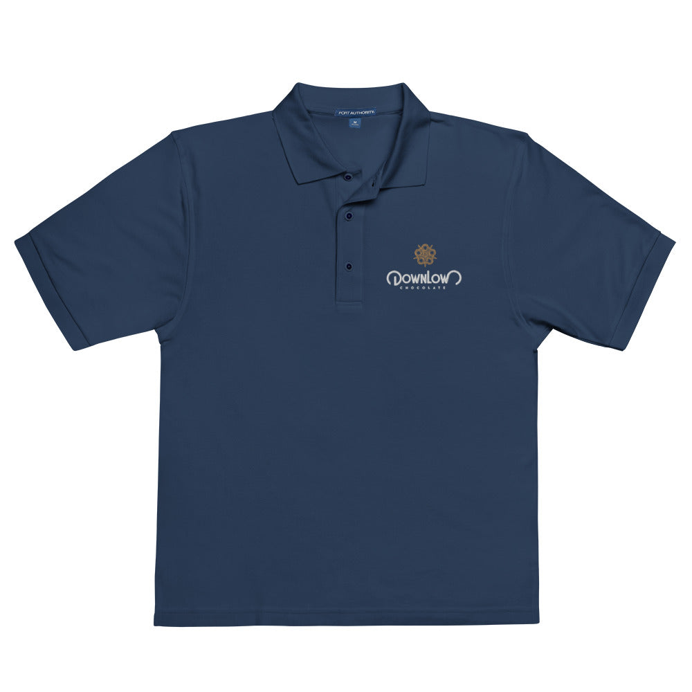DownLow Chocolate Men's Premium Polo