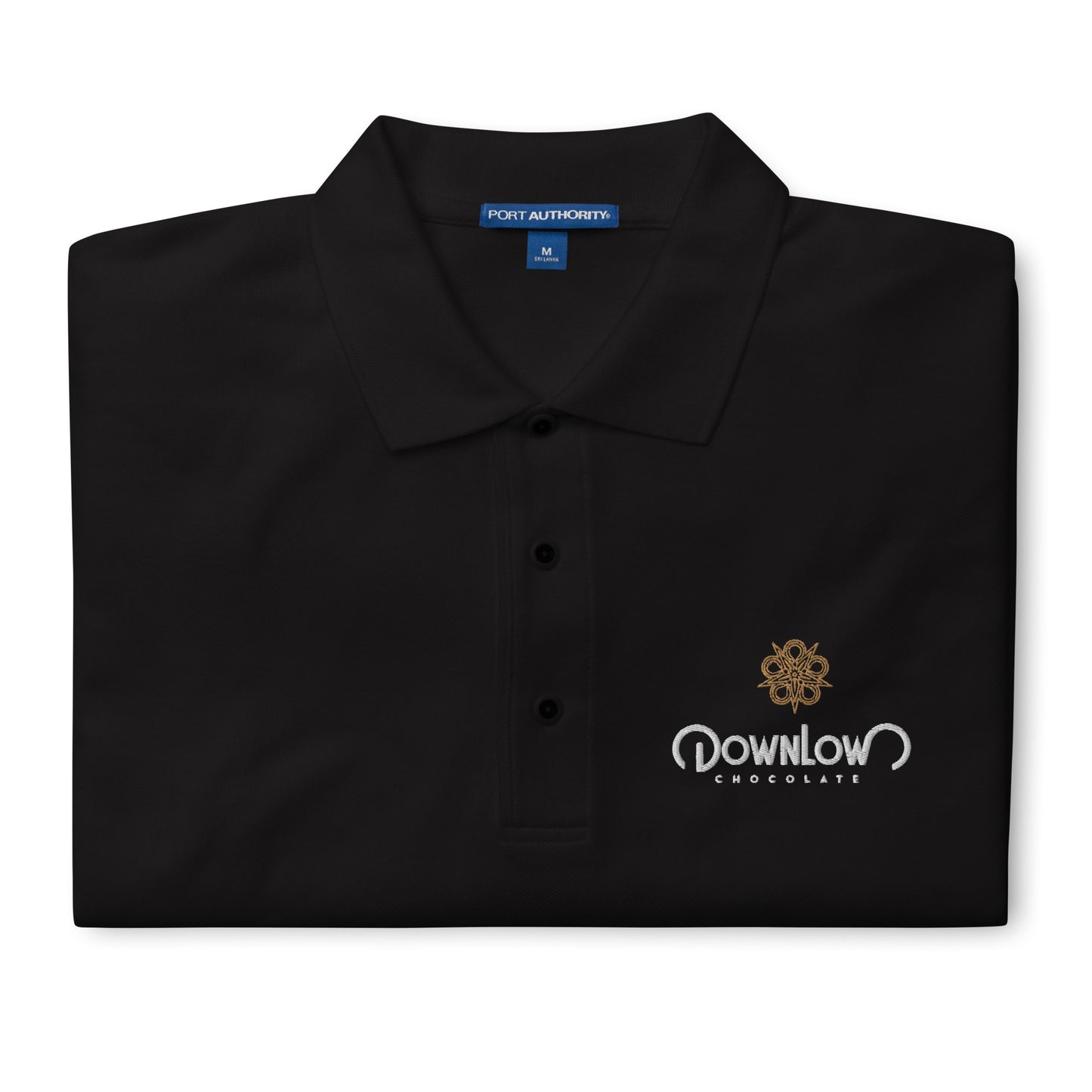 DownLow Chocolate Men's Premium Polo